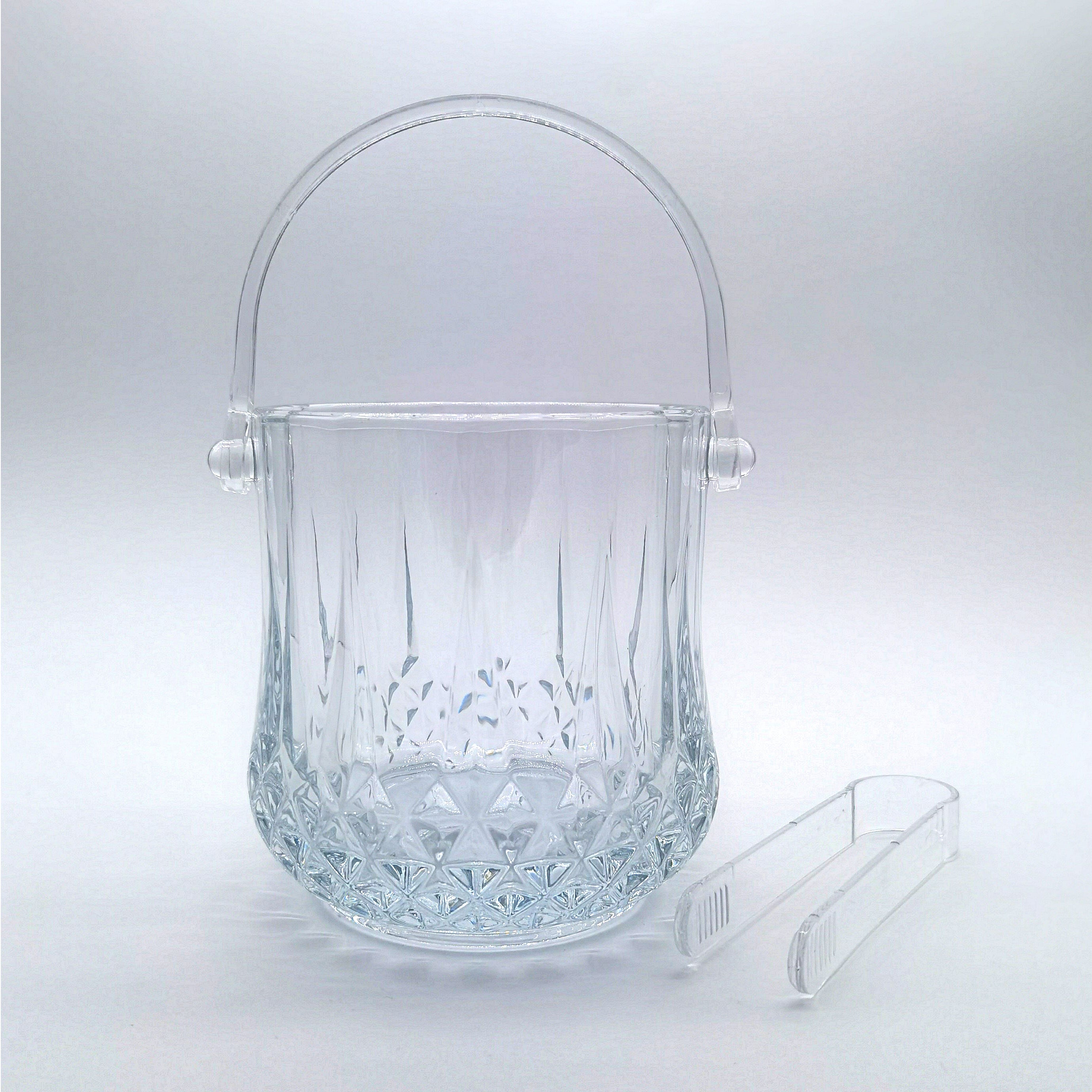 LONGCHAMP ICE BUCKET -WITH HANDLES & TONGS