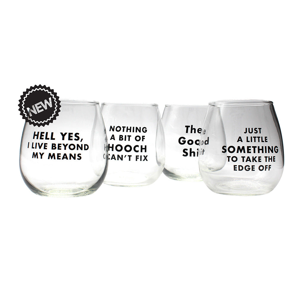 STEMLESS GLASS SET | HOOCH CLUB